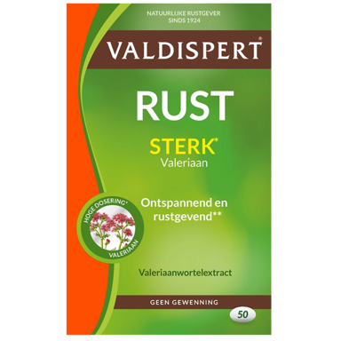 Valdispert Rust Sterk (50 Tabletten)