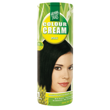 Hennaplus Colour Cream 1 Black - 60ml