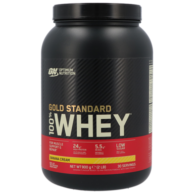 Optimum Nutrition Gold Standard 100% Whey Arôme Banane - 900g