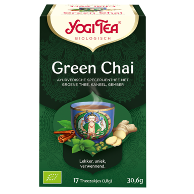 Yogi Tea Thé vert Chai Bio (17 sachets)
