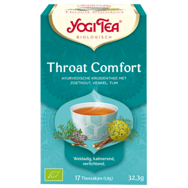 Yogi Tea Throat Comfort Bio - 17 theezakjes