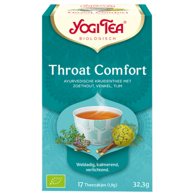 Yogi Tea Throat Comfort Bio (17 Theezakjes)