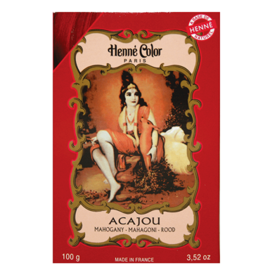 Henne Color Haarverf Poeder Acajou - 100g