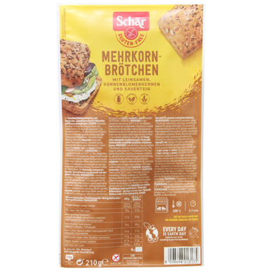 Petits pains précuits Schär multi-céréales Sans gluten