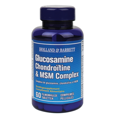 Holland & Barrett Glucosamine Chondroïtine MSM (60 Tabletten)