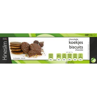 Kineslim Chocoladekoekjes (12 Stuks)
