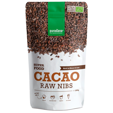 Purasana Raw Cacao Nibs Bio (200gr)