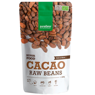 Purasana Raw Cacaobonen Bio (200gr)