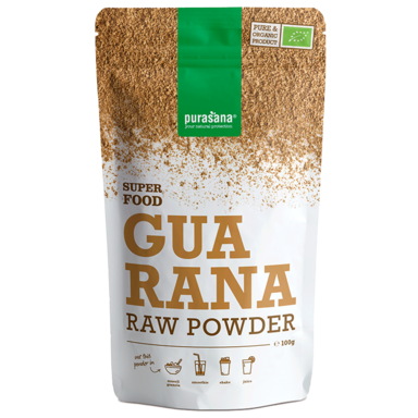 Purasana Poudre de Guarana pure Bio