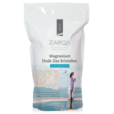 Zarqa Pure Dead Sea Magnesium Kristallen