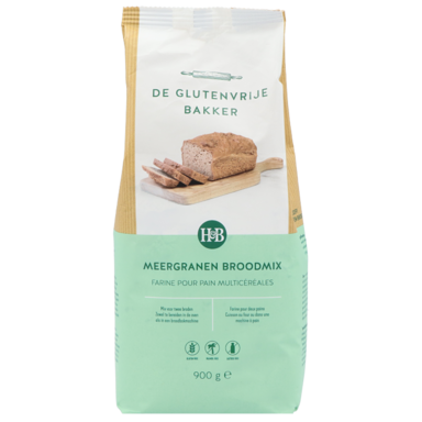 De Glutenvrije Bakker Broodmix Meergranen - 900g