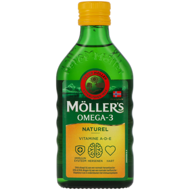 Möller's Omega-3 Levertraan Naturel - 250 ml