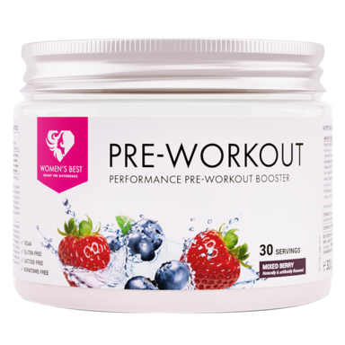 Women's Best Pre Workout Booster Crazy Fruits (Mixed Berry) 300g