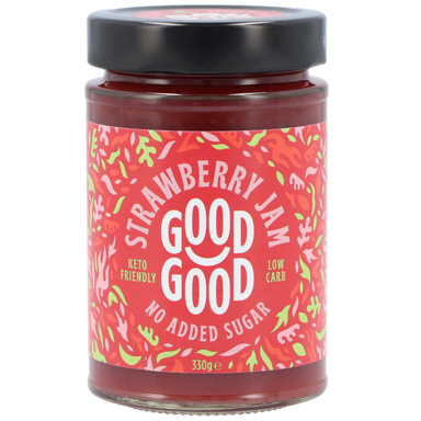Good Good Sweet Jam Strawberry Met Stevia - 330g