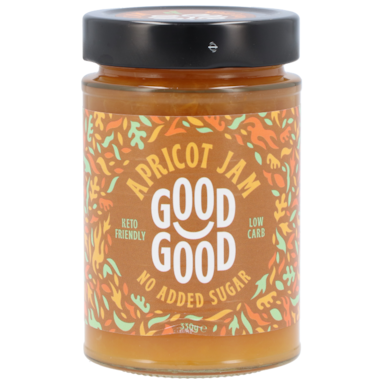 Good Good Sweet Jam Abrikozen Met Stevia - 330g