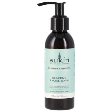 Sukin Blemish Control Clearing Face Wash - 125ml