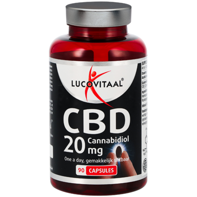Lucovitaal CBD, 10mg (90 Capsules)