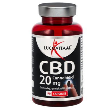 Lucovitaal CBD, 20mg (90 Capsules)