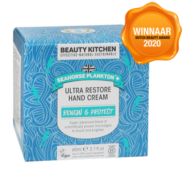 Beauty Kitchen Seahorse Plankton Crème pour les Mains Ultra Réparatrice (60ml)