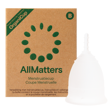AllMatters (OrganiCup) Menstruatiecup Maat B