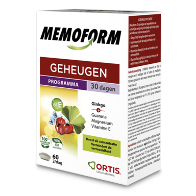 Ortis Memoform Mémoire Examen - 60 comprimés