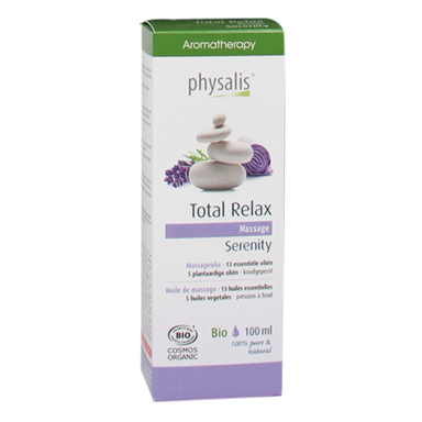 Physalis Huile de Massage Total Relax (100ml)