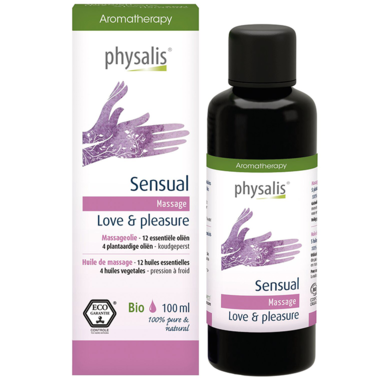 Physalis Massageolie Sensual - 100ml