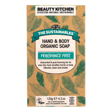 Beauty Kitchen Fragrance Free Soap Bar (120gr)