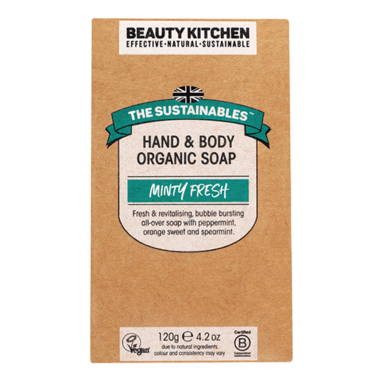 Beauty Kitchen Minty Fresh Soap Bar (120gr)
