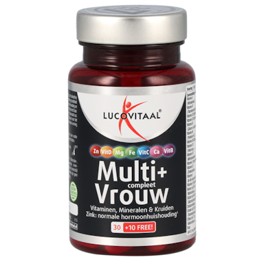 Lucovitaal Multi+ Compleet Vrouw (40 Tabletten)