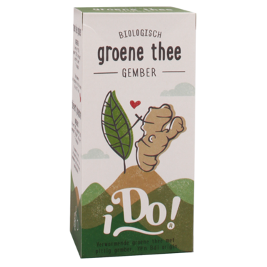 iDo! Groene Thee Gember Bio (20 Theezakjes)