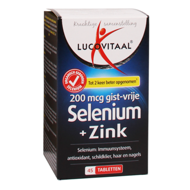Lucovitaal Selenium Zink (45 Tabletten)