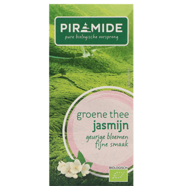 Piramide Groene Thee Jasmijn Bio (20 Theezakjes)