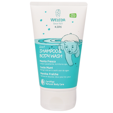 Weleda Crème de Douche 2 en 1 Menthe Fraîche - 150ml