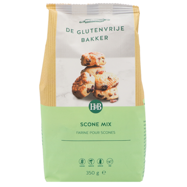 De Glutenvrije Bakker Mix pour scones aux raisins