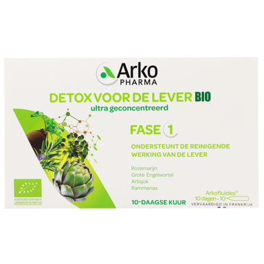 Arkopharma Detox Lever Bio (10 Ampullen)