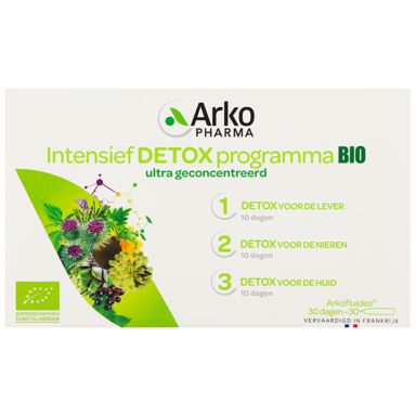 Arkopharma Intensief Detox Programma Bio (30 Ampullen)