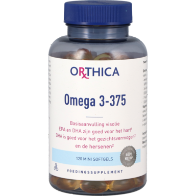 Orthica Omega 3 375 (120 Capsules)
