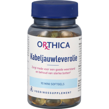 Orthica Kabeljauwleverolie (90 Capsules)