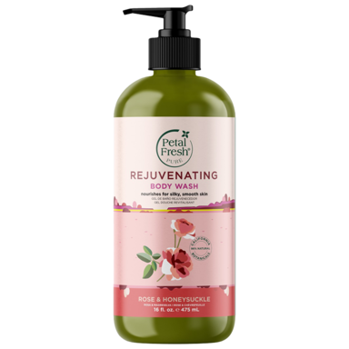 Petal Fresh Softening Bath & Shower Gel Rose & Honeysuckle (475ml)