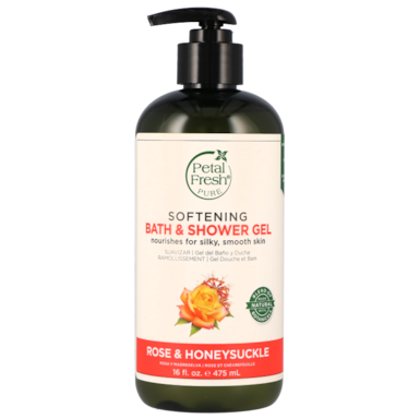 Petal Fresh Softening Bath & Shower Gel Rose & Honeysuckle (475ml)