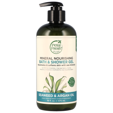 Petal Fresh Mineral Nourishing Bath & Shower Gel Seaweed & Argan Oil (475ml)