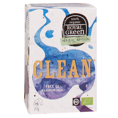 Royal Green Clean Bio (16 Theezakjes)