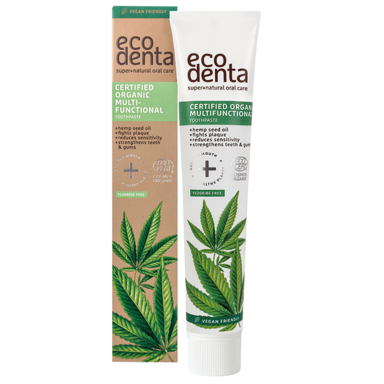 Ecodenta Dentrifrice à l’huile de chanvre - 75ml