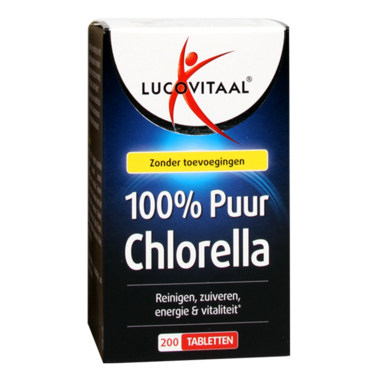 Lucovitaal 100% Puur Chlorella - 200 tabletten