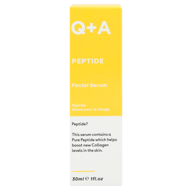 Q+A Sérum Visage aux Peptides - 30ml