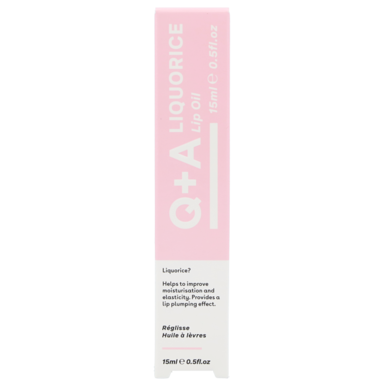 Q+A Huile à Lèvres à la Réglisse - 15ml
