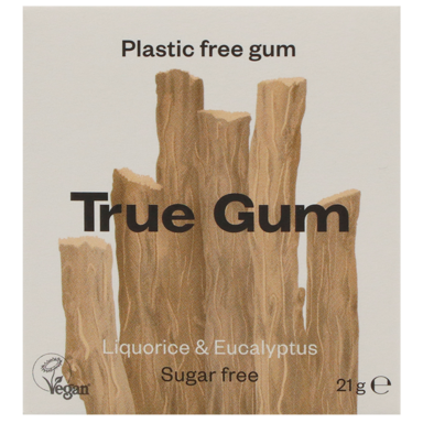 True Gum Zoethout & Eucalyptus Kauwgom Met Zoetstoffen