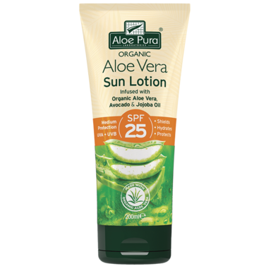 Aloe Pura Aloe Vera Sun Lotion SPF25