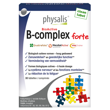 Physalis B-Complex Forte (30 Tabletten)